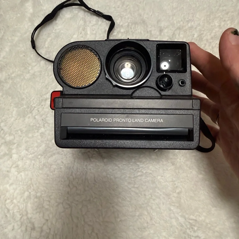 Vintage Polaroid SONAR OneStep Pronto Land Camera SX-70 Film 1970s USA EUC Photo